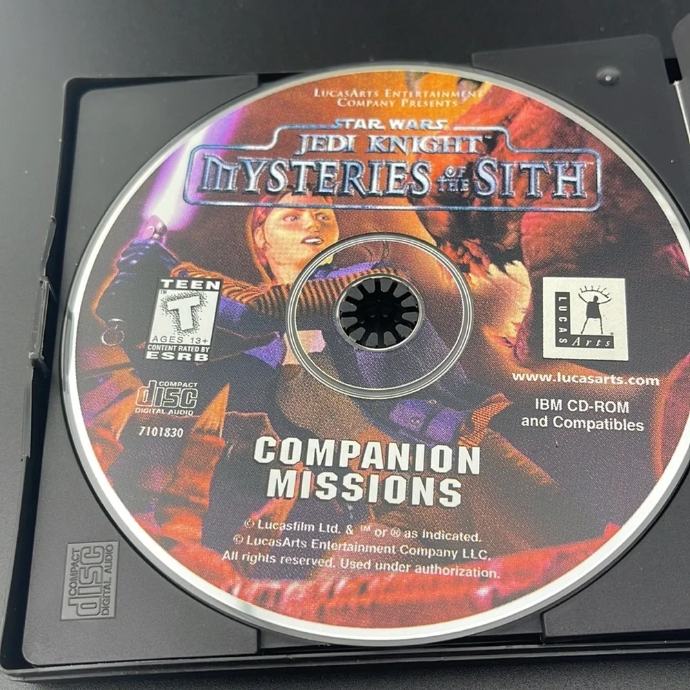 Lucas Arts Entertainment Company Star Wars PC Game Set 1997 - 5 Disc Set